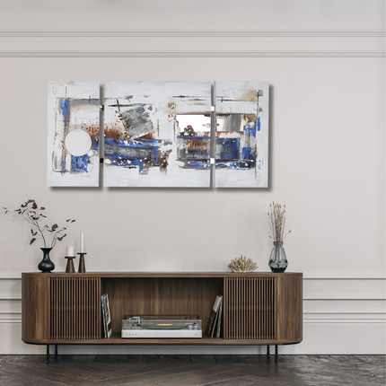 Canvas schilderij 'Deep Blue'