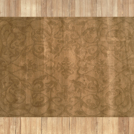 Vloerkleed 'Yellow print'