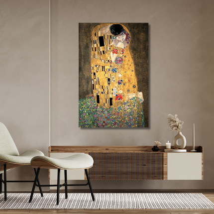 Aluart schilderij 'Gustav Klimt - De Kus'