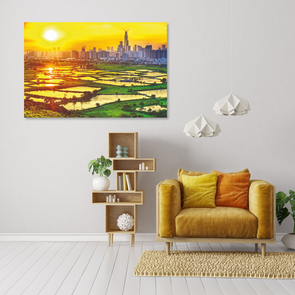 Aluart schilderij 'Hong Kong countryside'