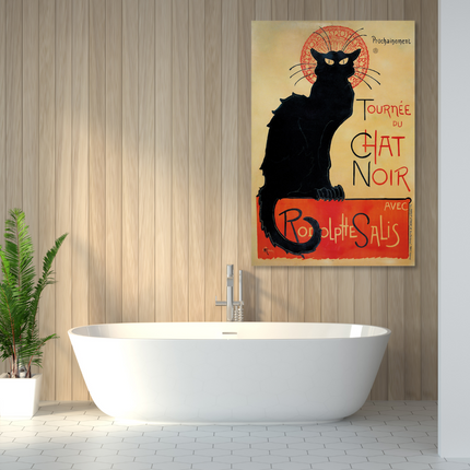 Aluart schilderij 'The Black Cat'