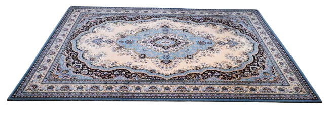 Vloerkleed 'Perzisch blauw'