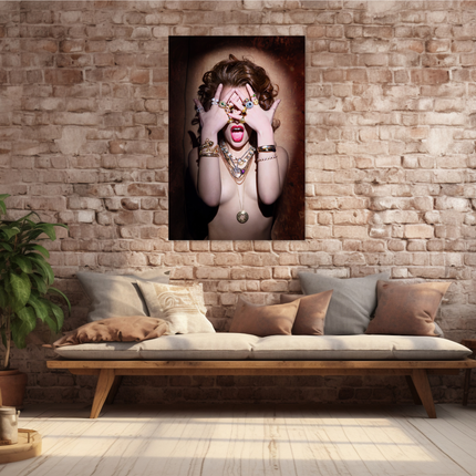Aluart schilderij 'A Lot Of Jewellery'
