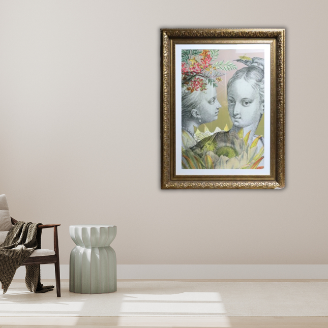 Ingelijste poster 'Classic Womans'