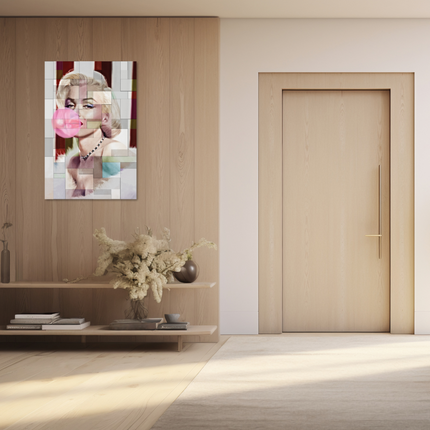 Aluart schilderij 'Marilyn Monroe pops art'