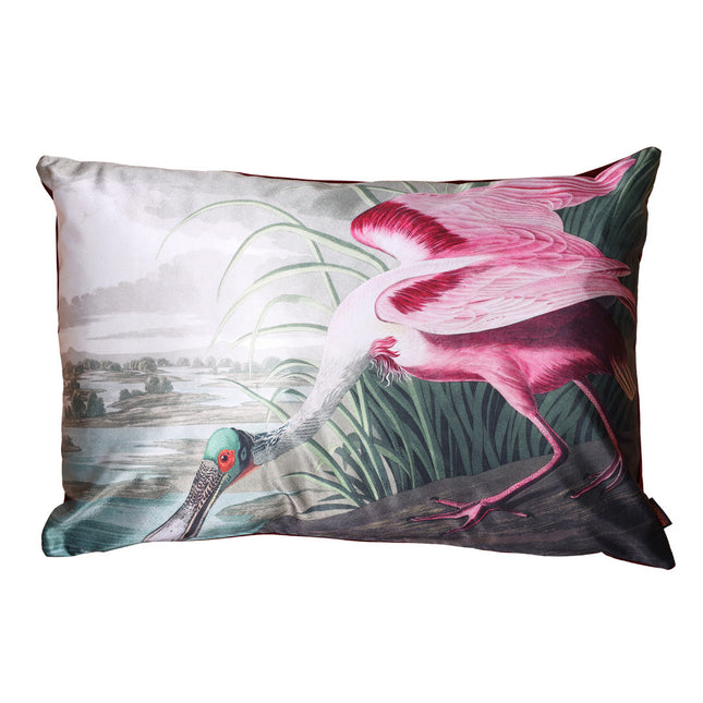 Sierkussen 'Flamingo in de natuur'