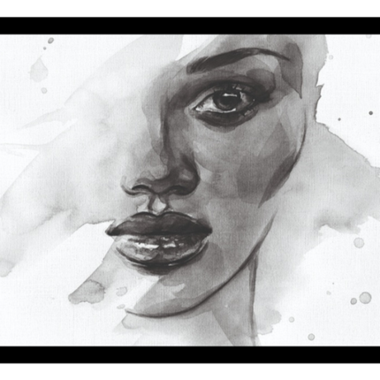 Ingelijst poster 'Portret Woman'