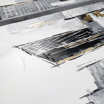 Canvas schilderij 'City Skyline'