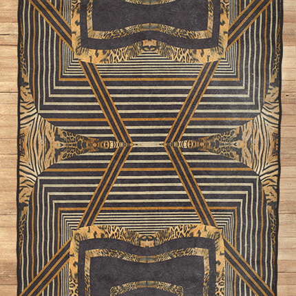 Mondiart vloerkleed 'Panterprint'