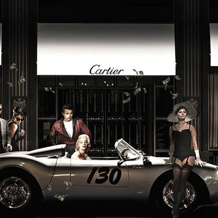 Schilderij 'The Iconic Robbery'