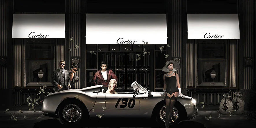 Schilderij 'The Iconic Robbery'