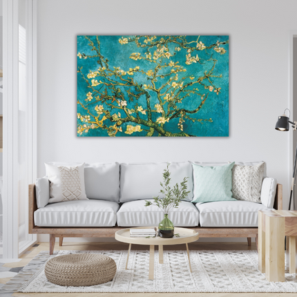 Aluart schilderij 'Amandelbloesem'
