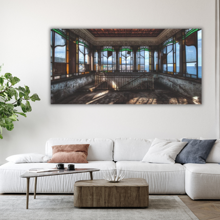 Aluart schilderij Mondiart 'Lacour Glas in lood'