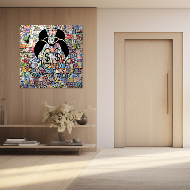 Aluart schilderij 'Dagobert Dollars'