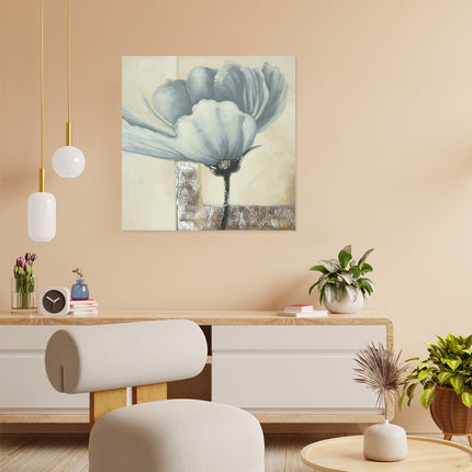 Canvas schilderij 'Klaproos'