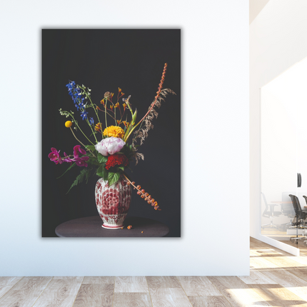 Aluart schilderij 'Veldboeket'
