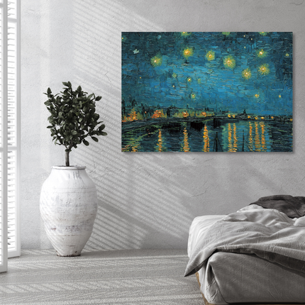 Aluart schilderij 'Sterrennacht Vincent van Gogh'