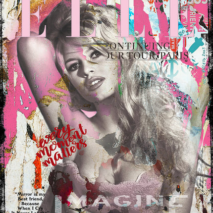 Schilderij 'Elle Bardot'