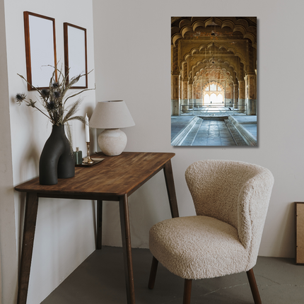 Aluart schilderij 'Rode Fort in Delhi, India'