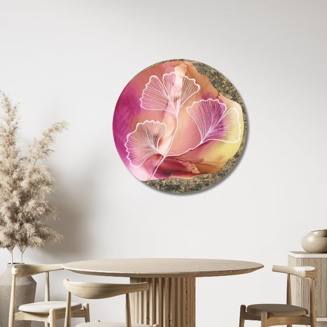 Aluart schilderij 'Ginko'
