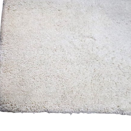 Vloerkleed 'Wollig wit'