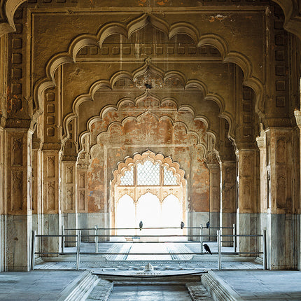 Aluart schilderij 'Rode Fort in Delhi, India'