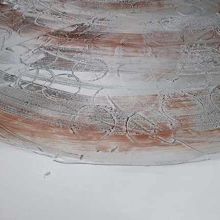 Canvas schilderij 'Vintage schijf'