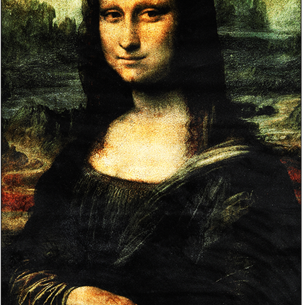 Mondiart vloerkleed 'Mona Lisa'