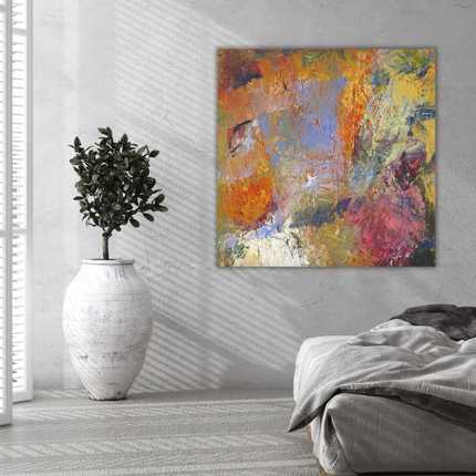 Aluart schilderij 'Mixed Pastel '