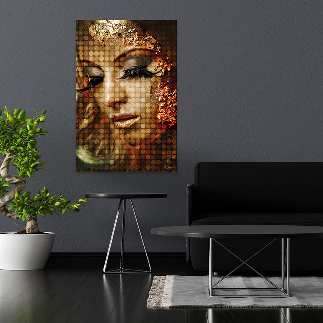 Aluart schilderij 'Gold and Beautiful'