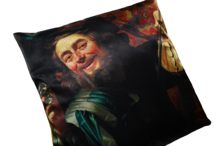 Sierkussen 'Man met viool'