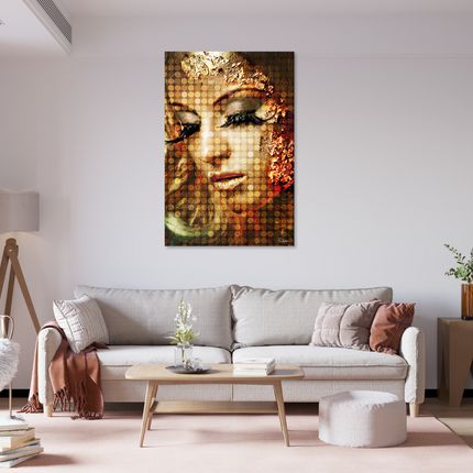 Aluart schilderij 'Gold and Beautiful'