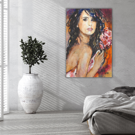 ALuart schilderij 'The summer woman'