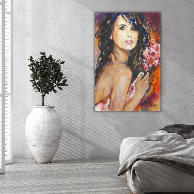 ALuart schilderij 'The summer woman'