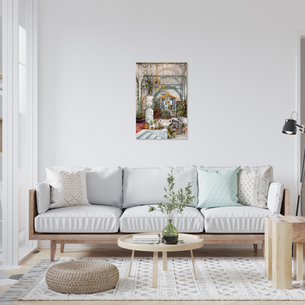 Aluart schilderij 'The Winter Garden'