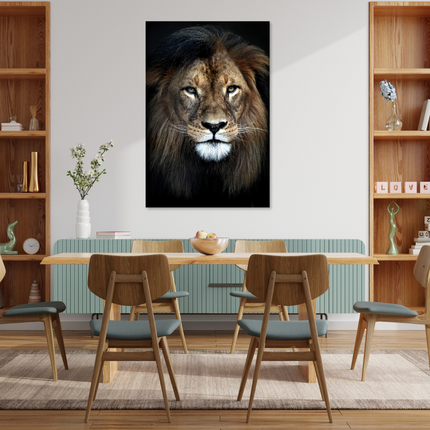 Aluart schilderij 'Berberleeuw'