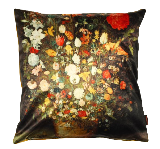 Sierkussen 'Bloemen barok stijl'