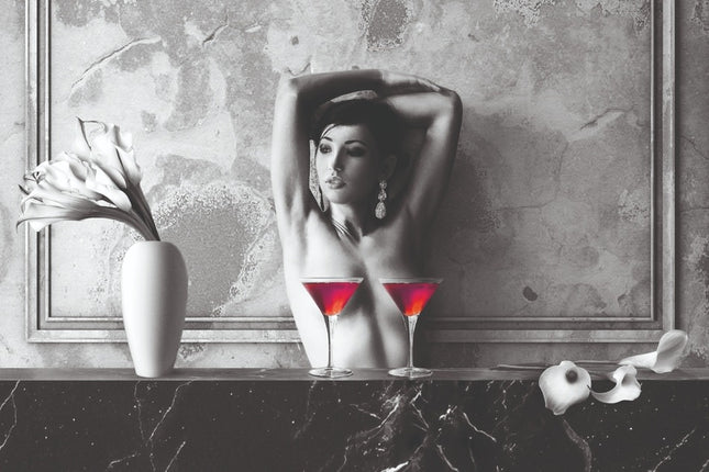 Aluart schilderij 'Cocktail for two'