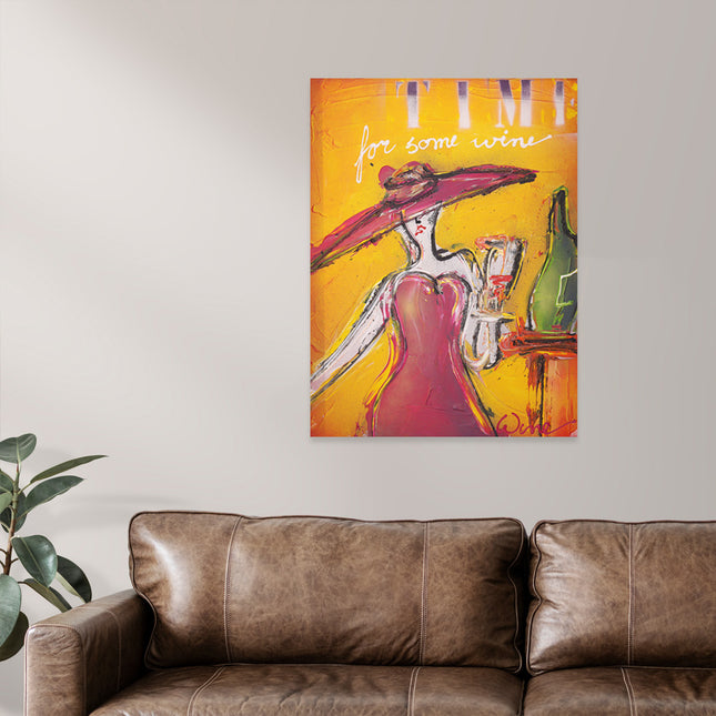 Graffiti art 'Lets party'