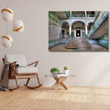Aluart schilderij Mondiart 'The Lacour la Urban Entree'