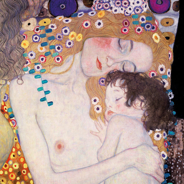 Aluart schilderij 'Gustav Klimt - Moeder en Kind'