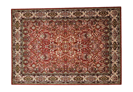 Vloerkleed 'Luxury red'