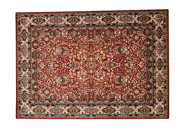 Vloerkleed 'Luxury red'