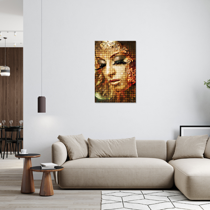Aluart schilderij 'Gold and Beautiful'