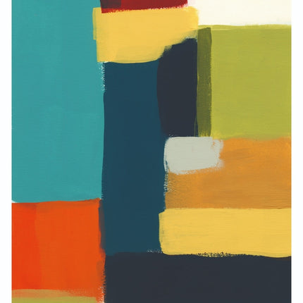 Aluart schilderij 'Block Abstract'