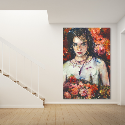Aluart schilderij 'Martje Waals'
