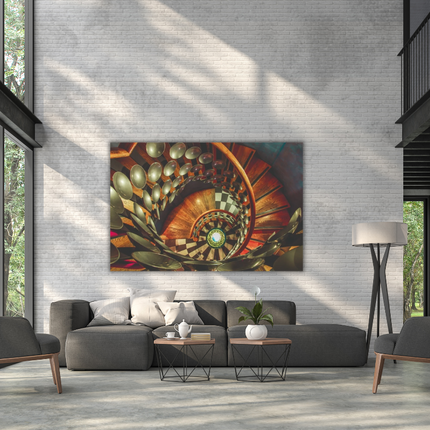 Aluart schilderij 'Magic Circle'