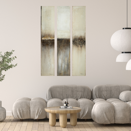 Canvas 'Drieluik kleurenovergang'