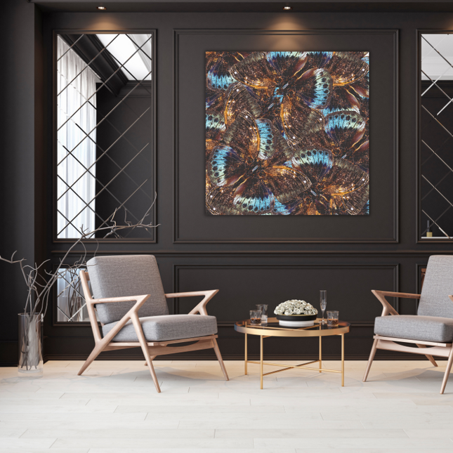 Aluart schilderij 'Vlinders'