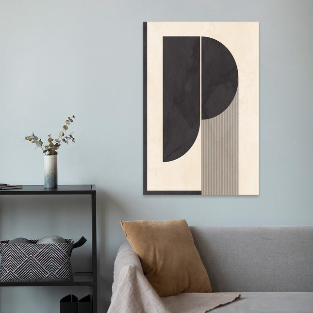 Aluart schilderij 'Abstracte Vormen'
